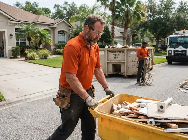 Construction and Remodeling Debris Collection in Jacksonville, FL